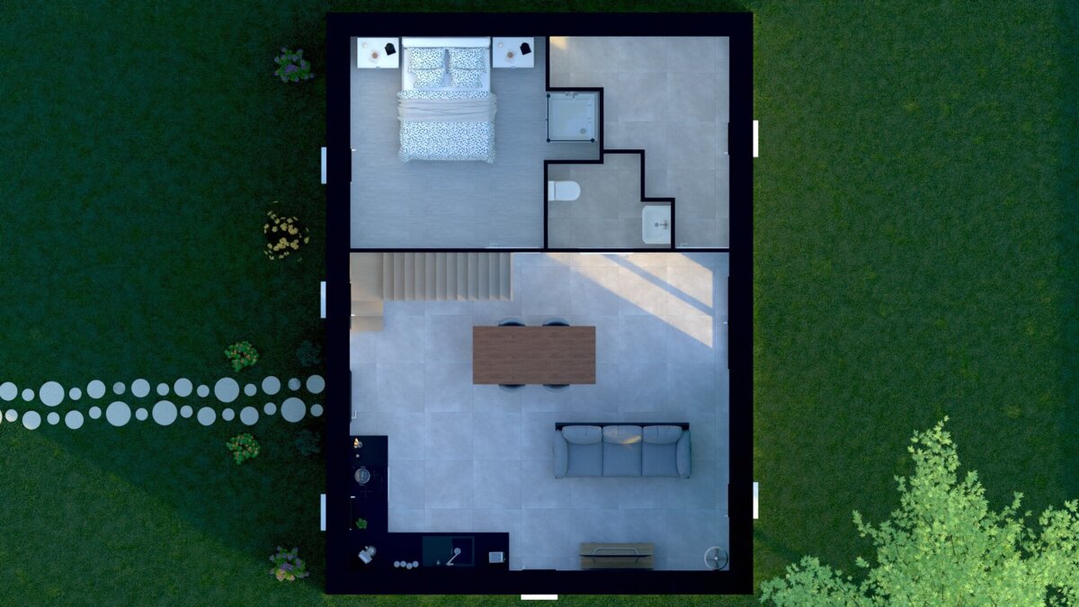 Maison 4 pièces